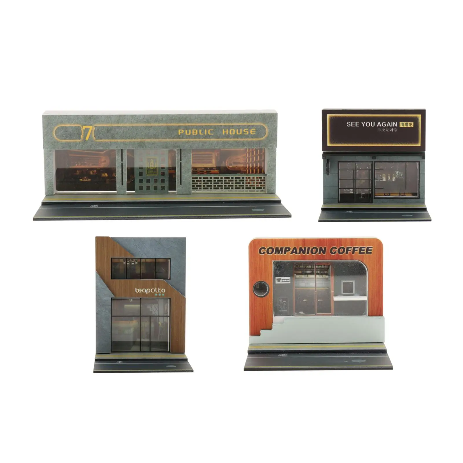 Mini Parking Lot Model 1/64 Scenery Display Simulation Background with LED for Scale Car Models Showcase
Mini Parking Lot Model 1/64 Scenery Display Simulation Background with LED for Scale Car Models Showcase
