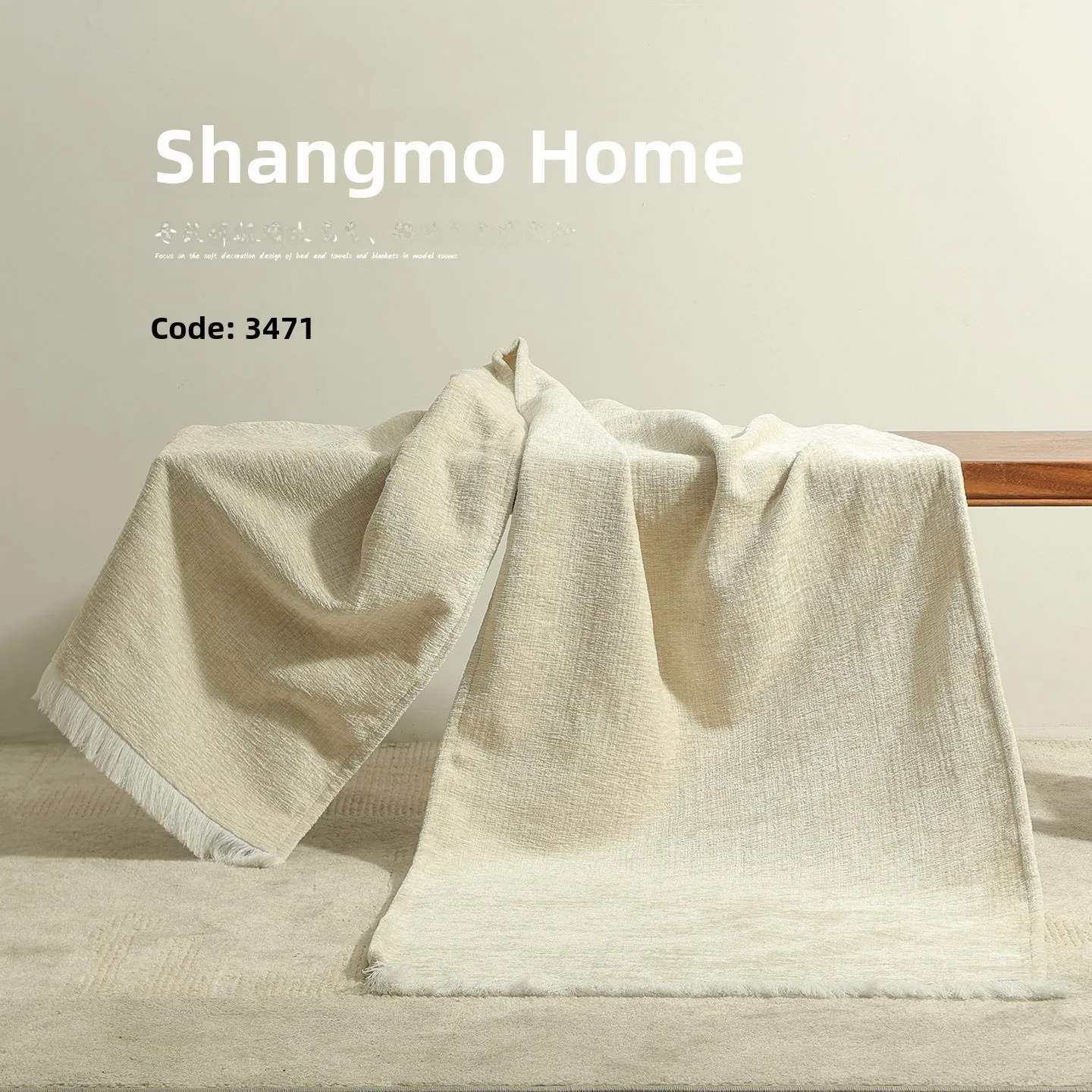 Nordic Style Creamy Silent Warm Tone Series Matching Blanket Home Soft Decoration Design Bed Tail Scarf Living Room Bedroom
Nordic Style Creamy Silent Warm Tone Series Matching Blanket Home Soft Decoration Design Bed Tail Scarf Living Room Bedroom
