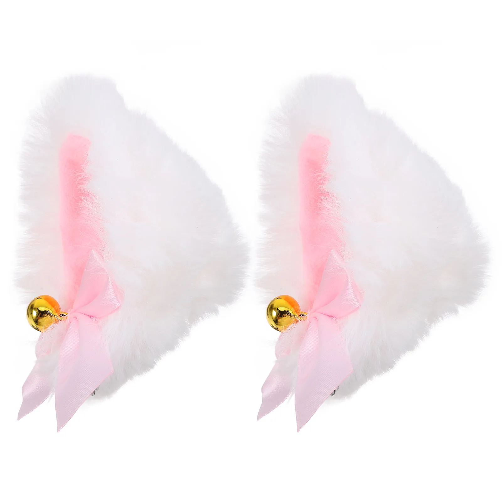 1 Pair Cat Ear Hairpin White Pink Bowknot Clips for Cosplay Party Girl Accessories Halloween Photoshoot Headdress Decorations
1 Pair Cat Ear Hairpin White Pink Bowknot Clips for Cosplay Party Girl Accessories Halloween Photoshoot Headdress Decorations