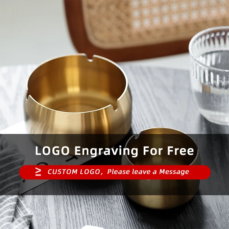 New Stainless Steel Drum Ashtray Laser Engraving Personalized Logo Smoking Utensils Business Present Essential Household Items
New Stainless Steel Drum Ashtray Laser Engraving Personalized Logo Smoking Utensils Business Present Essential Household Items