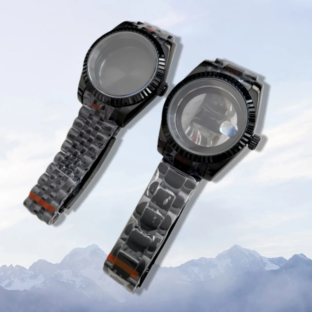 36mm 39mm Watch Case with Band Set for Datejust Nh35 Nh36 Nh34 Movement Sapphire Glass Case and Strap Nh35 Watch Case
36mm 39mm Watch Case with Band Set for Datejust Nh35 Nh36 Nh34 Movement Sapphire Glass Case and Strap Nh35 Watch Case