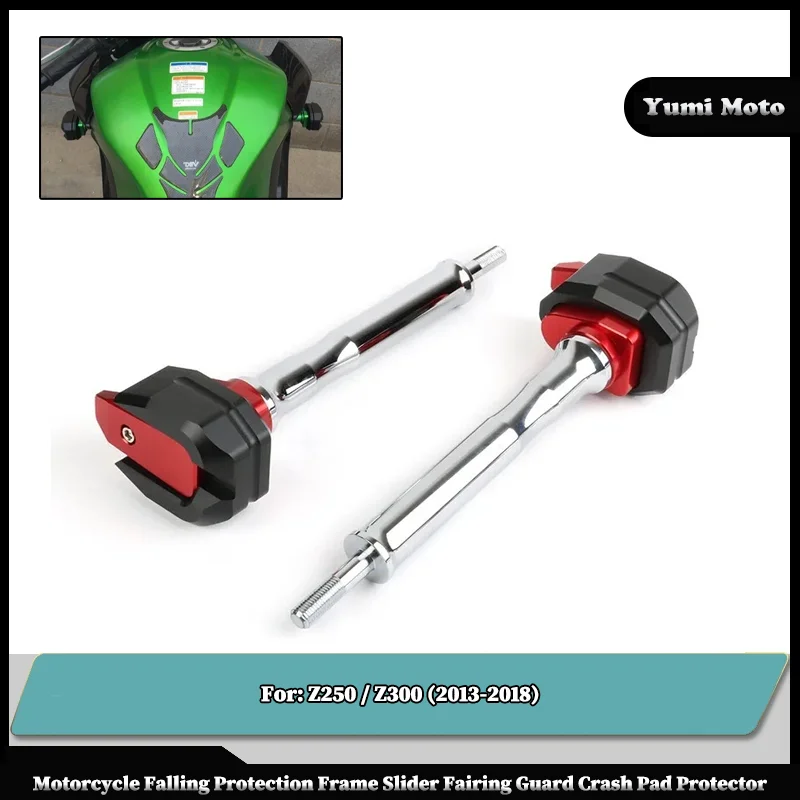 Fit For KAWASAKI Z250 Z300 2013-2018 Z 250 300 2017 Motorcycle Falling Protection Frame Slider Fairing Guard Crash Pad Protector
Fit For KAWASAKI Z250 Z300 2013-2018 Z 250 300 2017 Motorcycle Falling Protection Frame Slider Fairing Guard Crash Pad Protector