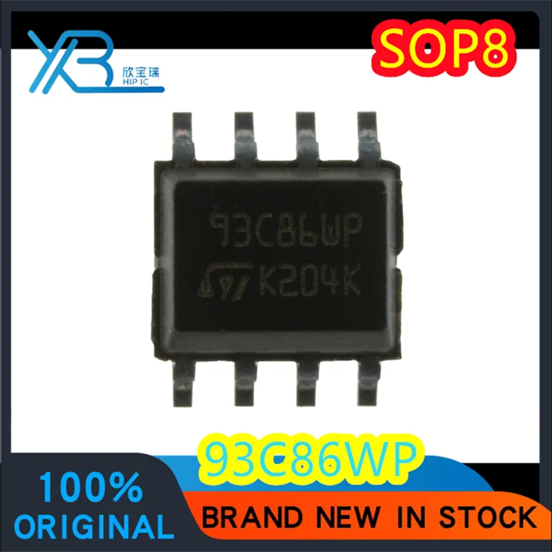 (4/50 pcs) M93C86-WMN6TP Code 93C86WP SOP8 EEPROM Memory Chip Guaranteed Working 100% Brand New Fast Delivery
(4/50 pcs) M93C86-WMN6TP Code 93C86WP SOP8 EEPROM Memory Chip Guaranteed Working 100% Brand New Fast Delivery