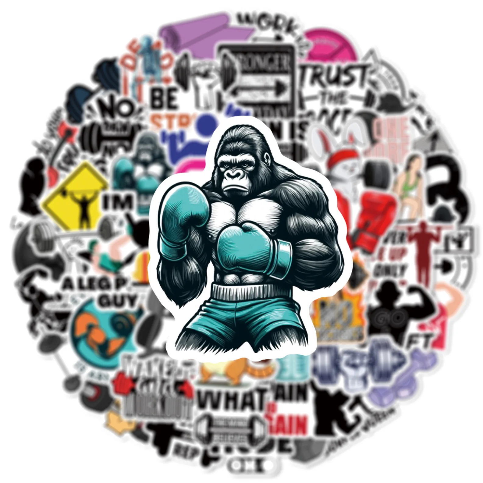 10/50PCS Gym Work Out Fitness Graffiti Stickers For Inspirational Quote DIY Water Cup Phone Laptop Skateboard Waterproof Sticker
10/50PCS Gym Work Out Fitness Graffiti Stickers For Inspirational Quote DIY Water Cup Phone Laptop Skateboard Waterproof Sticker