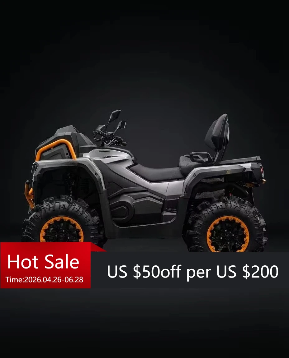 1000Cc ATV Quad Motorcycle High Torque 4WD All Terrain Vehicle for Desert Forest Off-Road and Off-Road Sports
1000Cc ATV Quad Motorcycle High Torque 4WD All Terrain Vehicle for Desert Forest Off-Road and Off-Road Sports