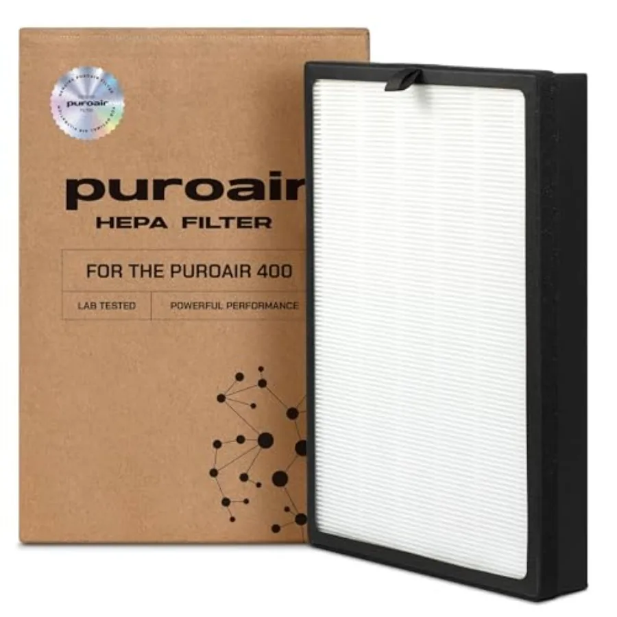 400 Replacement Filter - HEPA Filters up to 99.9% of Smoke Pollen Dust and Common Household Pollutants - HEPA Air Filter Replac
400 Replacement Filter - HEPA Filters up to 99.9% of Smoke Pollen Dust and Common Household Pollutants - HEPA Air Filter Replac