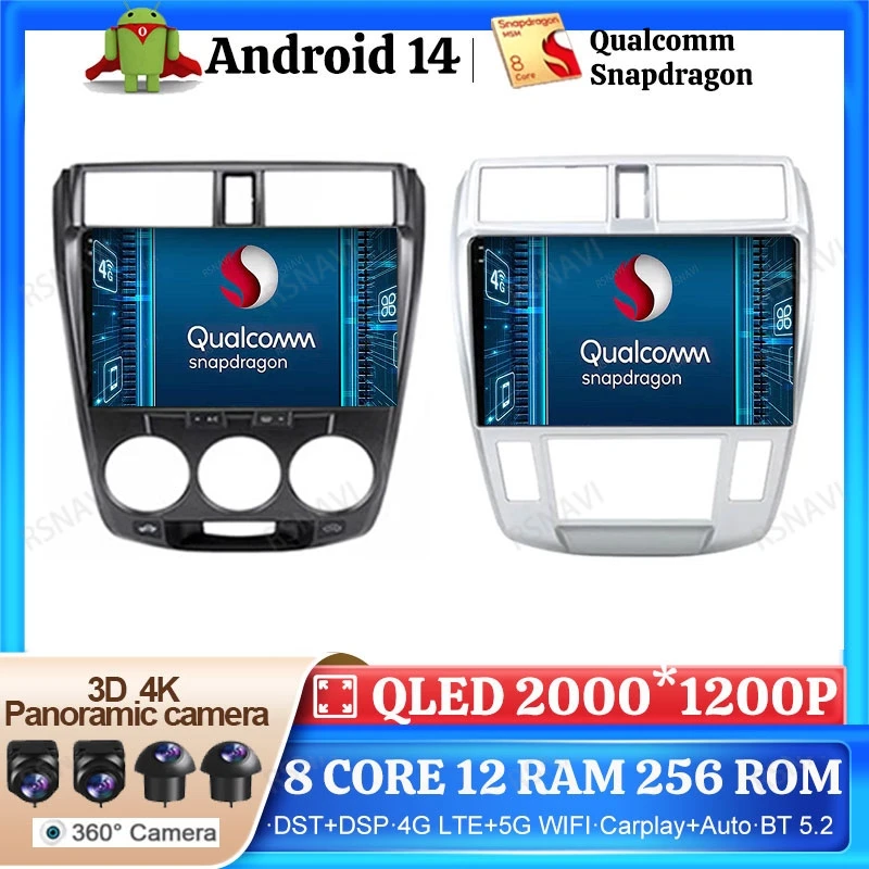 Android 14 Car Radio For Honda City 2008 2009 2010 2011 2012 2013 2014 BT 2 DIN Wireless Carplay Auto Stereo Navigation 4G LTE
Android 14 Car Radio For Honda City 2008 2009 2010 2011 2012 2013 2014 BT 2 DIN Wireless Carplay Auto Stereo Navigation 4G LTE