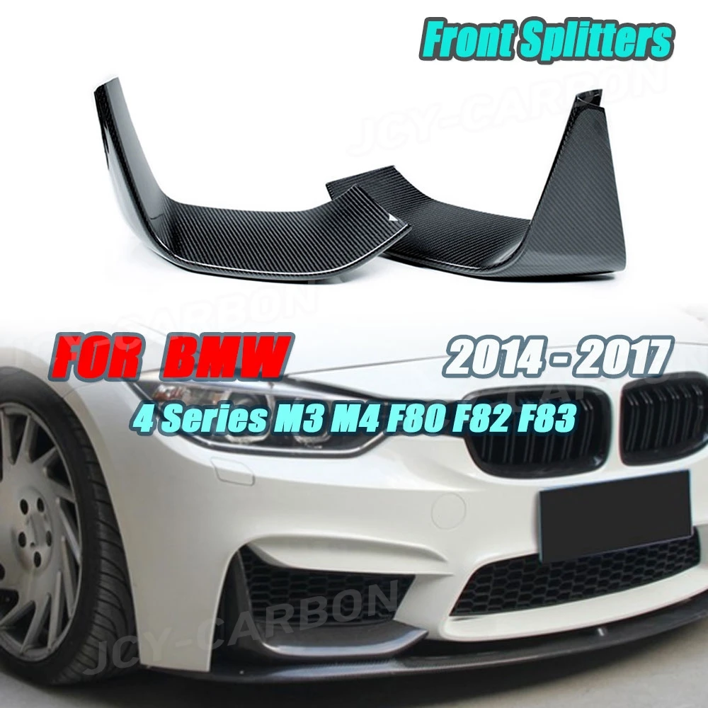 Carbon Fiber Front Splitters for BMW 4 Series M3 M4 F80 F82 F83 2014 2015 2016 2017 FRP Black
Carbon Fiber Front Splitters for BMW 4 Series M3 M4 F80 F82 F83 2014 2015 2016 2017 FRP Black