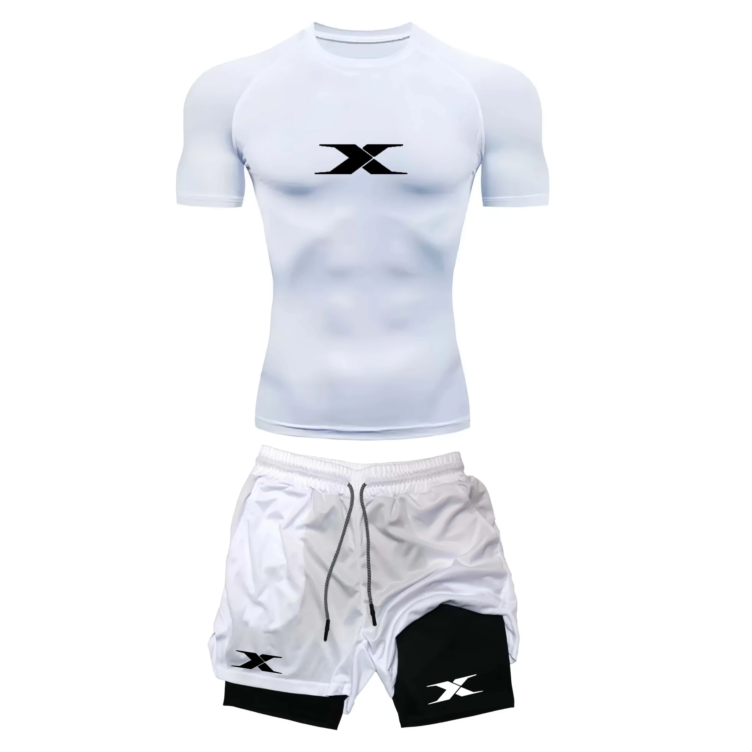 2025 New Trendy Business summer sports suit men's fashion two-piece fitness running casual short-sleeved shorts
2025 New Trendy Business summer sports suit men's fashion two-piece fitness running casual short-sleeved shorts
