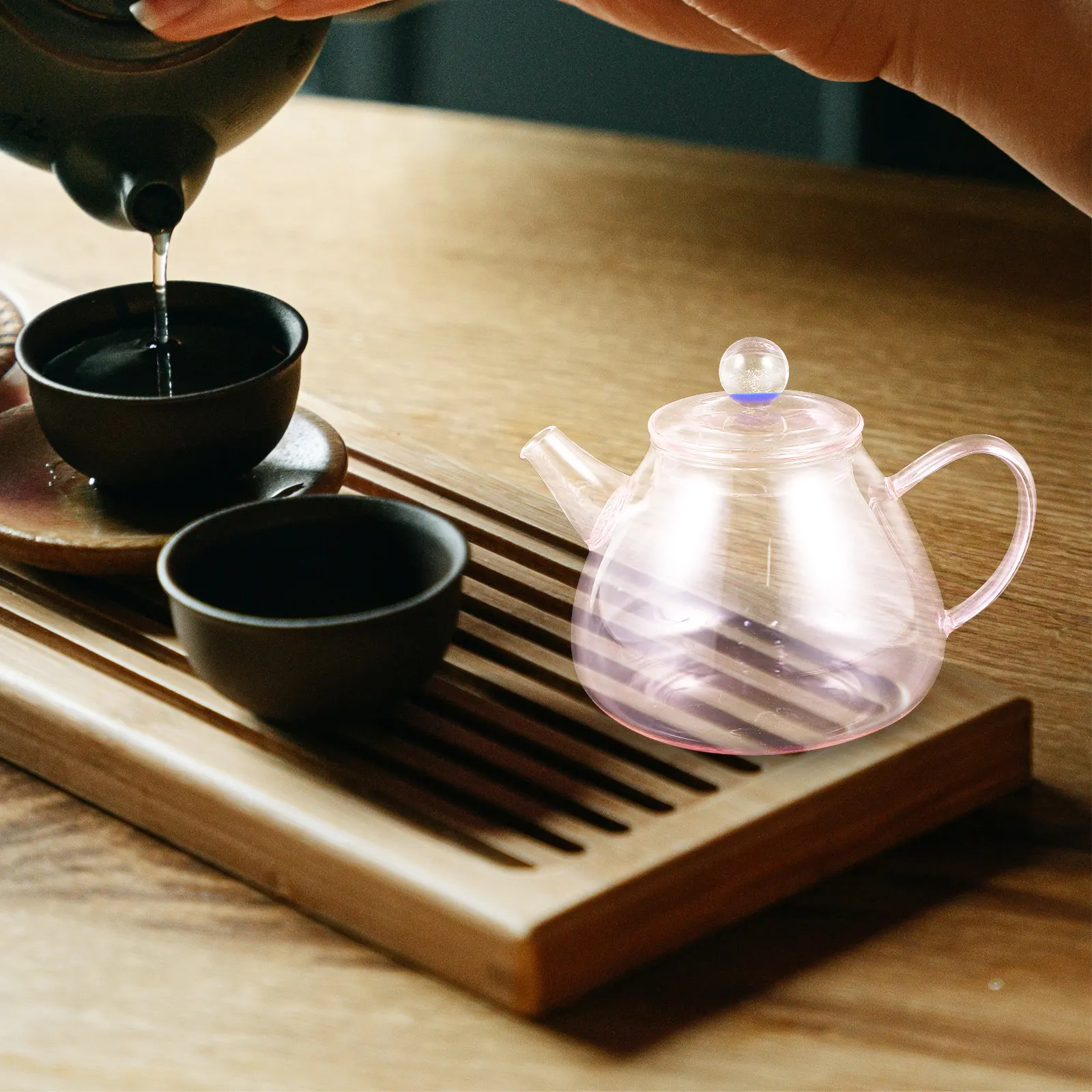 Glass Teapot Clear Glass Tea Kettle Loose Tea Pot Office Home Use Comfortable Handle Small Capacity 250Ml Teapot
Glass Teapot Clear Glass Tea Kettle Loose Tea Pot Office Home Use Comfortable Handle Small Capacity 250Ml Teapot