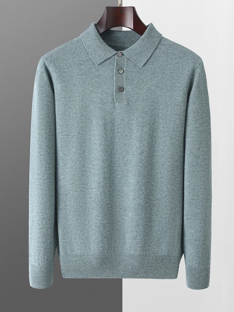 Men's Cashmere Sweater, Loose Fit Polo Neck Knit Top, Stylish and Versatile Winter Pullover with Premium Feel for Men
Men's Cashmere Sweater, Loose Fit Polo Neck Knit Top, Stylish and Versatile Winter Pullover with Premium Feel for Men