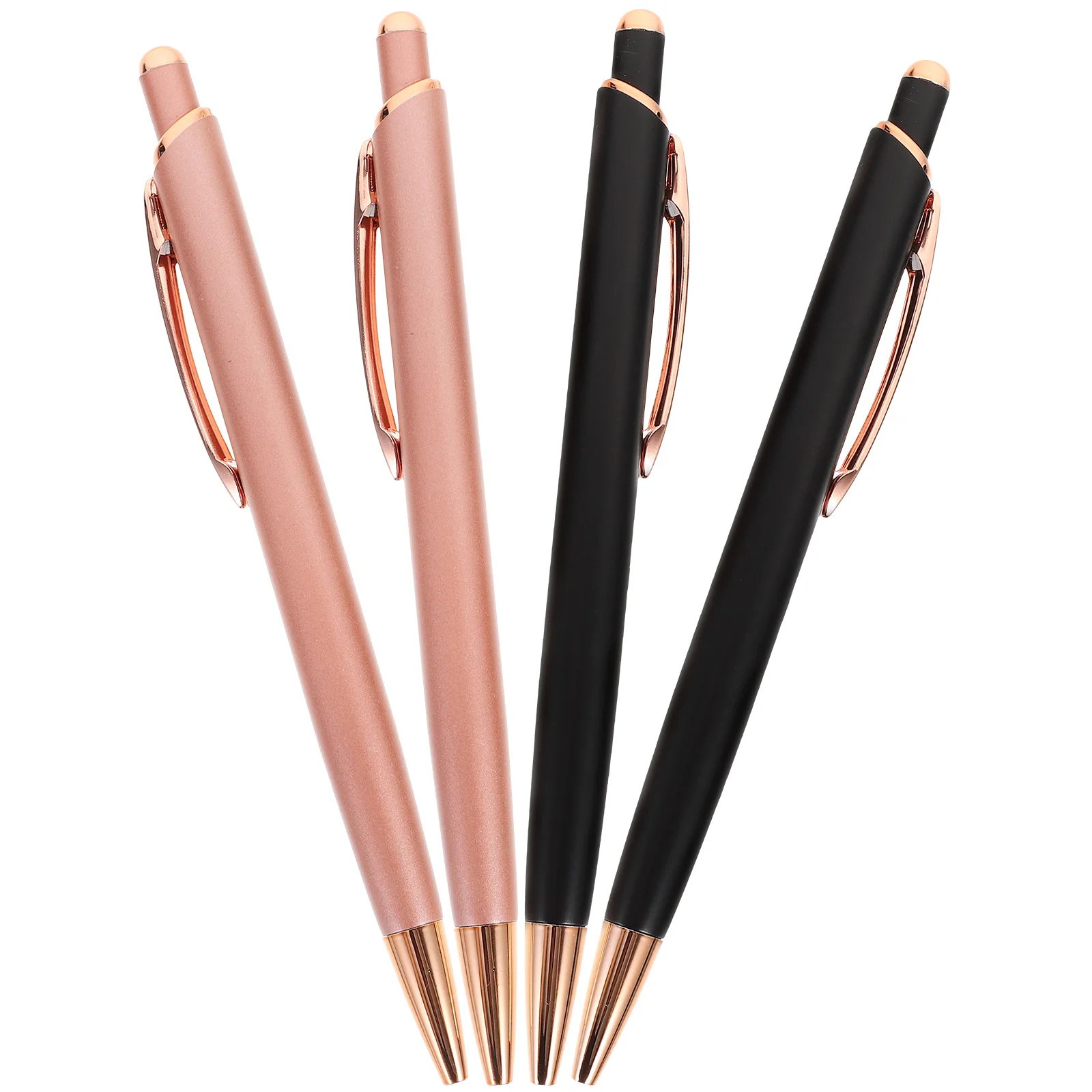 4 Pcs Press The Ballpoint Pen Sign Pens Ergonomic Writing Supplies Gold Bulk Nice for Work Metal
4 Pcs Press The Ballpoint Pen Sign Pens Ergonomic Writing Supplies Gold Bulk Nice for Work Metal