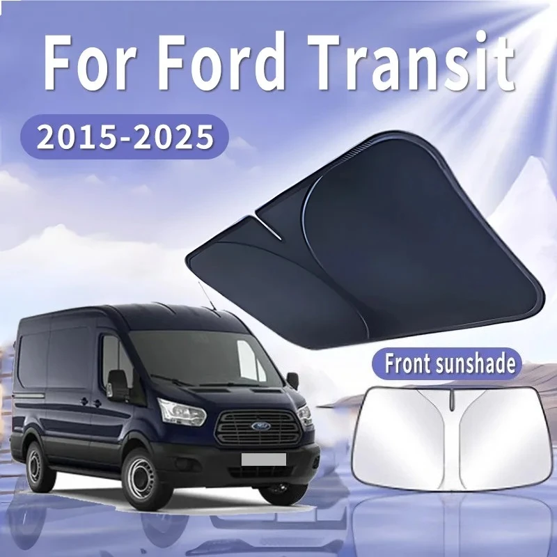 Foldable Car Sun Visor For Ford Transit 2015~2025 2020 Front Windshield Sunshade Heat Insulation Summer Cooling Auto Accessories
Foldable Car Sun Visor For Ford Transit 2015~2025 2020 Front Windshield Sunshade Heat Insulation Summer Cooling Auto Accessories