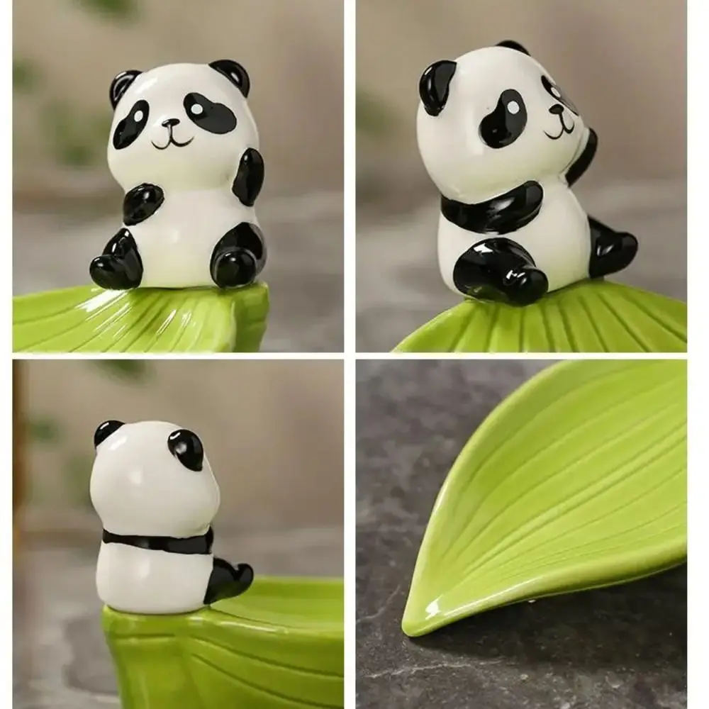 No Punching Ceramic Self Draining Soap Holder Bamboo Cute Panda Soap Dish Creative Soap Tray Washbasin
No Punching Ceramic Self Draining Soap Holder Bamboo Cute Panda Soap Dish Creative Soap Tray Washbasin