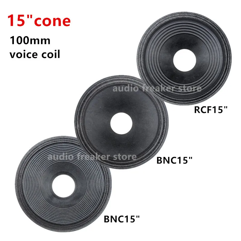 1PC Speaker Woofer Paper Cone 15" Triple /Dual Cloth Surround Repair Kit Voice Coil 100mm For Home Theater Studio Pro Audio
1PC Speaker Woofer Paper Cone 15" Triple /Dual Cloth Surround Repair Kit Voice Coil 100mm For Home Theater Studio Pro Audio
