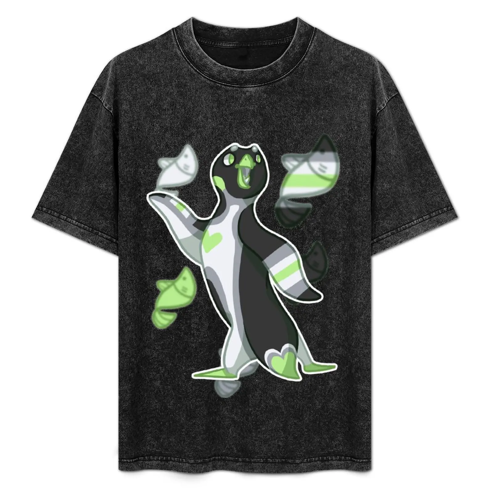 Agender Penguin T-Shirt Work Casual Loose Fit T-Shirt
Agender Penguin T-Shirt Work Casual Loose Fit T-Shirt