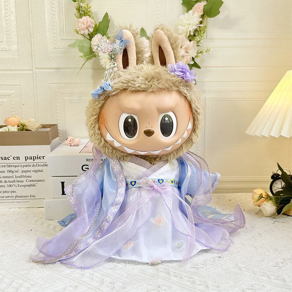 Одежда, аксессуары для куклы Labubu Idol 38 см, традиционная китайская одежда Хань, подарок Ханфу
Одежда, аксессуары для куклы Labubu Idol 38 см, традиционная китайская одежда Хань, подарок Ханфу