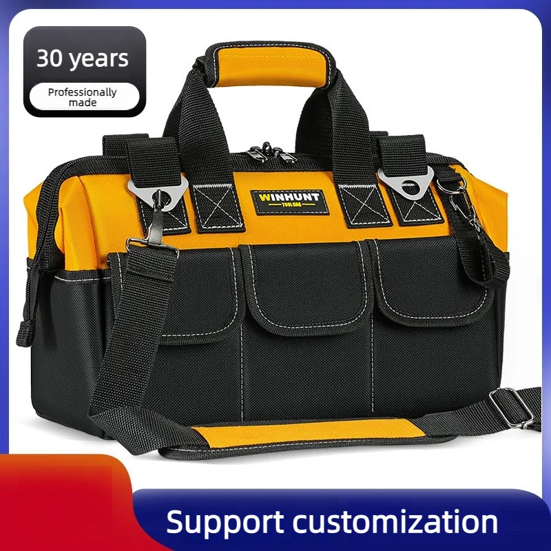 WINHUNT Hardware Tool Bag Heavy Duty Wear Resistant Thick Portable Handheld Storage Organizer Repair Installation Tool Bag Kit
WINHUNT Hardware Tool Bag Heavy Duty Wear Resistant Thick Portable Handheld Storage Organizer Repair Installation Tool Bag Kit
