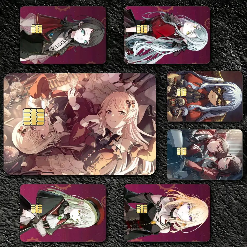 BanG Dream Anime A-Ave Mujica Decorative Waterproof Film Skin Cover Credit Card Stickers Debit Front Bank Bus Pass
BanG Dream Anime A-Ave Mujica Decorative Waterproof Film Skin Cover Credit Card Stickers Debit Front Bank Bus Pass