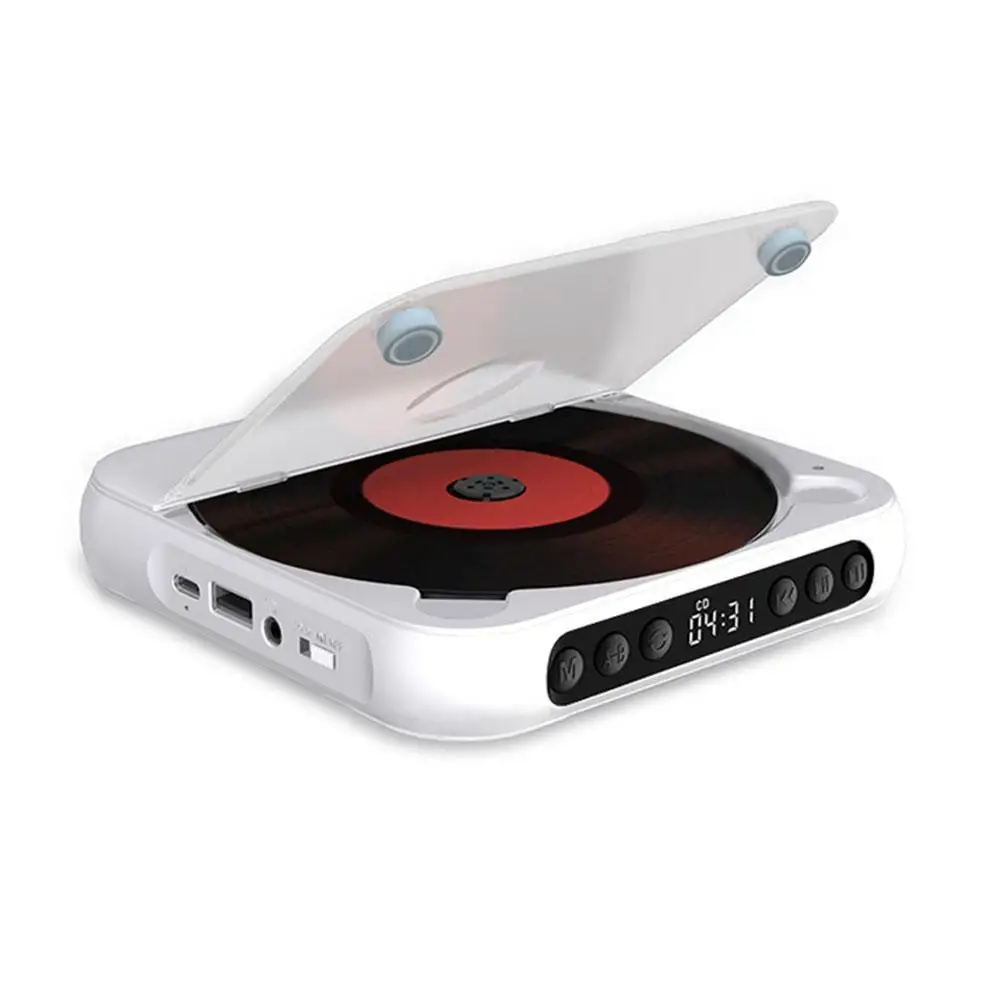 Portable CD Player Desktop Retro CD Players for Home Office Rechargeble Vintage CD Player for Students Bluetooth Speaker/Earbuds
Portable CD Player Desktop Retro CD Players for Home Office Rechargeble Vintage CD Player for Students Bluetooth Speaker/Earbuds