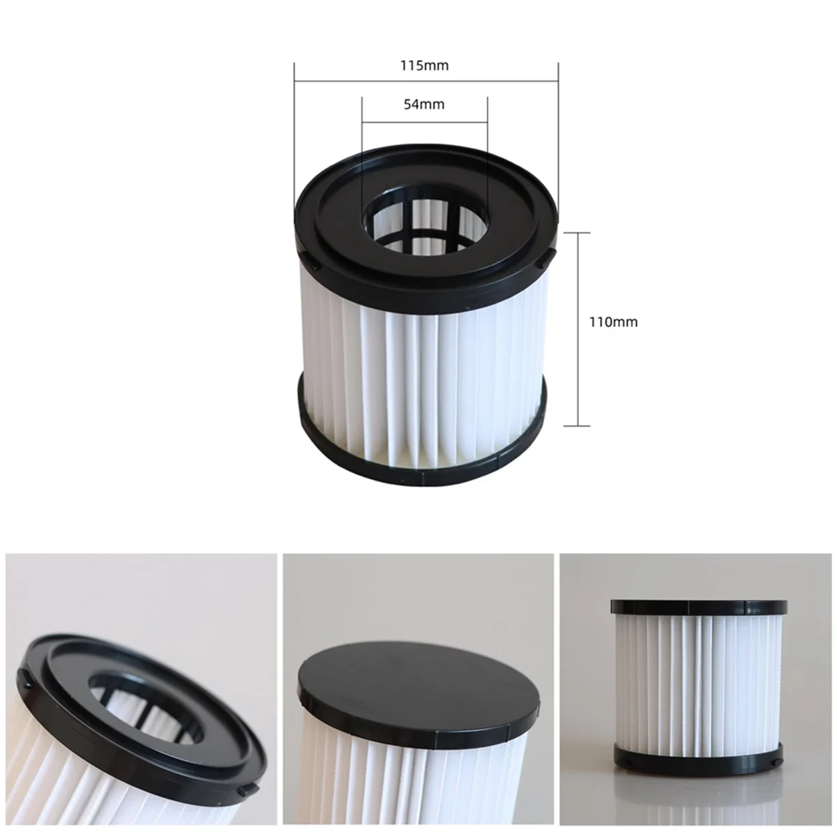 A74X 2 Pack Washable HEPA Filter Replacement for Ryobi 18V ONE+ Wet/Dry Vacuum Cleaners PCL733, PCL734, P3240
A74X 2 Pack Washable HEPA Filter Replacement for Ryobi 18V ONE+ Wet/Dry Vacuum Cleaners PCL733, PCL734, P3240