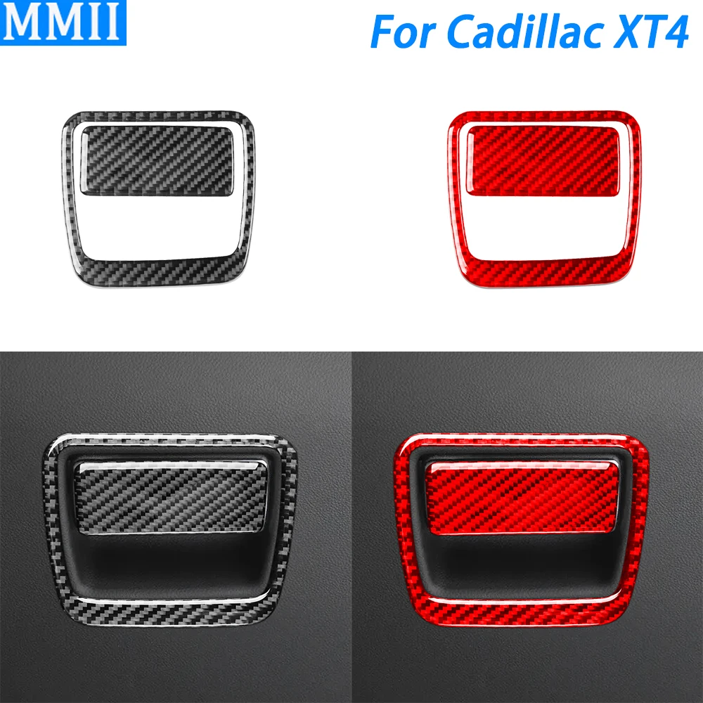 For Cadillac XT4 2018-2023 Carbon Fiber Co-pilot Dashboard Storage Box Handle Panel Trim Cover Car Interior Accessories Sticker
For Cadillac XT4 2018-2023 Carbon Fiber Co-pilot Dashboard Storage Box Handle Panel Trim Cover Car Interior Accessories Sticker
