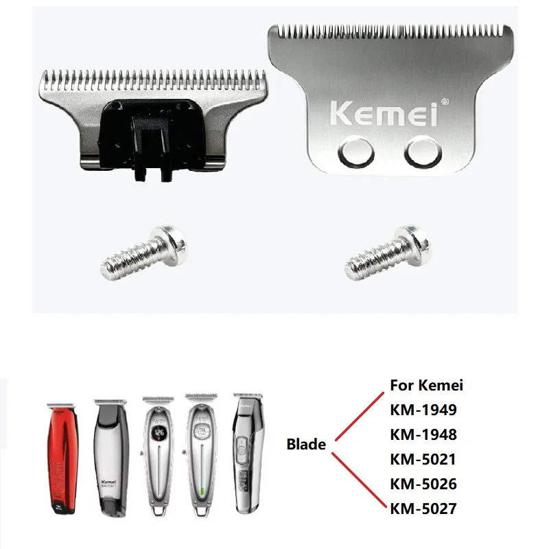 Professional Replacement Blade Silver Head for Kemei trimmer clipper KM-5021 KM-5027 KM-1948 KM-1949 KM-5026
Professional Replacement Blade Silver Head for Kemei trimmer clipper KM-5021 KM-5027 KM-1948 KM-1949 KM-5026