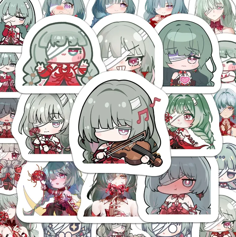 60Pcs Wuthering Waves Phrolova Anime Student Stickers Decoration Laptop Phone Suitcase Notebook Label Stationery Sticker
60Pcs Wuthering Waves Phrolova Anime Student Stickers Decoration Laptop Phone Suitcase Notebook Label Stationery Sticker