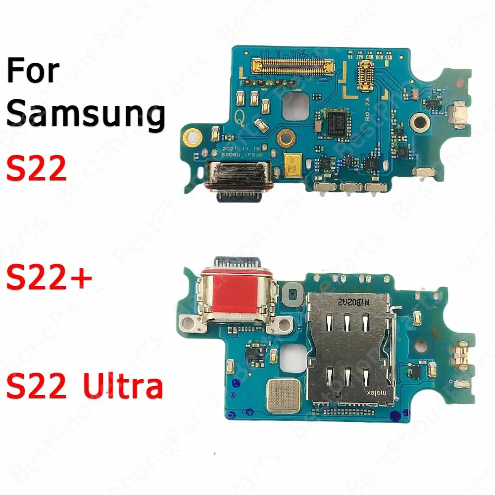 Charge Board For Samsung Galaxy S22 Ultra S22+ Plus 5G Charging Port Pcb Dock Plate Ribbon Socket Usb Connector Flex
Charge Board For Samsung Galaxy S22 Ultra S22+ Plus 5G Charging Port Pcb Dock Plate Ribbon Socket Usb Connector Flex