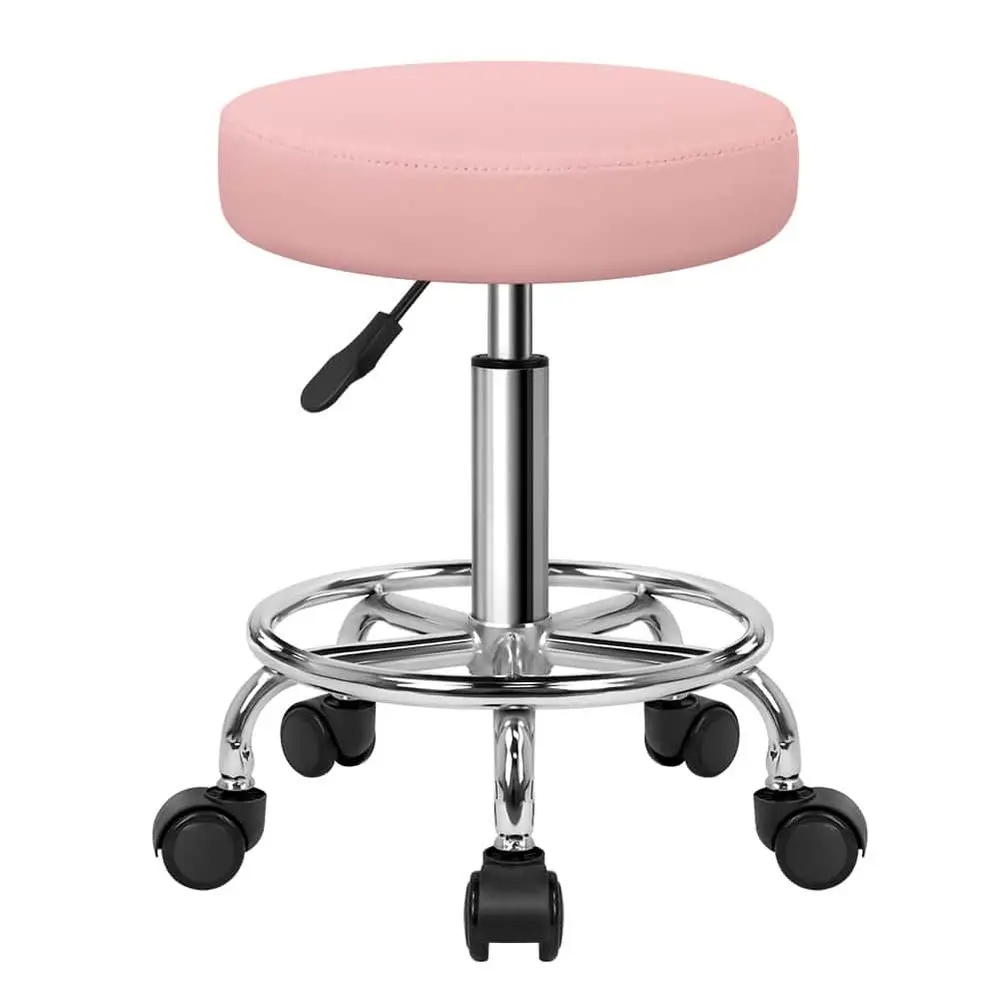 PU Leather Round Rolling Stool With Foot Rest Swivel Height Adjustment Spa Drafting Salon Tattoo Work Office Massage Sto
PU Leather Round Rolling Stool With Foot Rest Swivel Height Adjustment Spa Drafting Salon Tattoo Work Office Massage Sto