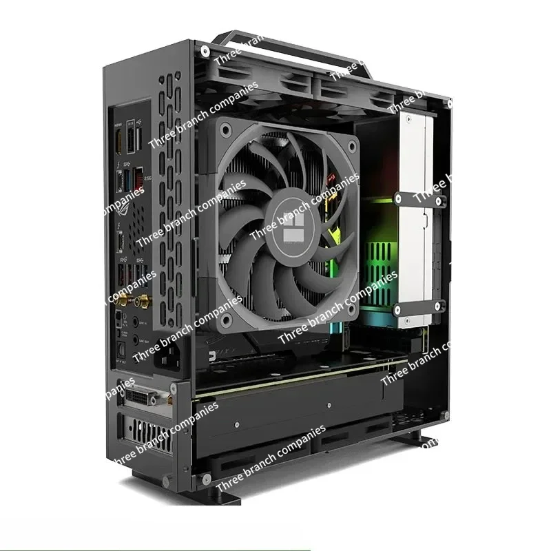 A24-V5 2.0 dual slot single monitor 1U power supply Itx chassis, double-sided chamfered
A24-V5 2.0 dual slot single monitor 1U power supply Itx chassis, double-sided chamfered
