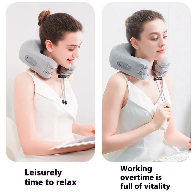 New Household neck electric shock massage pillow with adjustable heating gear and neck pain relief electric pillow
New Household neck electric shock massage pillow with adjustable heating gear and neck pain relief electric pillow