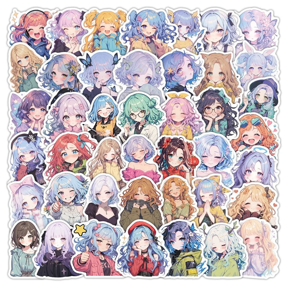 10/54PCS Cute Girl Stickers Anime Style Girl Decals Cartoon The Heroine DIY ACGN Graffiti Toys Laptop Guitar Car Bike Skateboard
10/54PCS Cute Girl Stickers Anime Style Girl Decals Cartoon The Heroine DIY ACGN Graffiti Toys Laptop Guitar Car Bike Skateboard