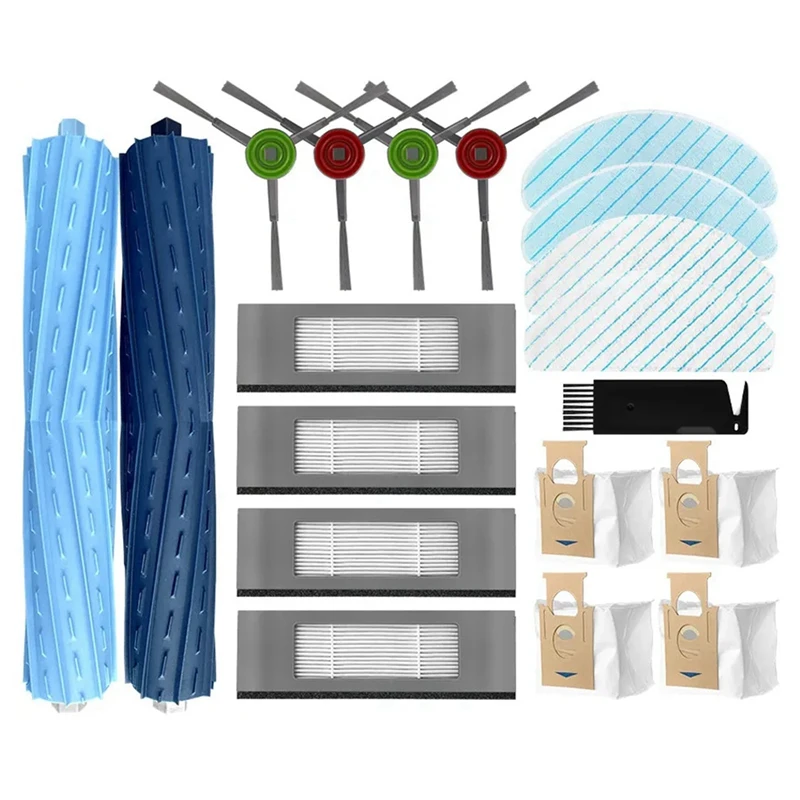 For ECOVACS DEEBOOT OZMO T9 AIVI / T9 AIVI+ PLUS Accessories Roller Main Side Brush Hepa Filter Mop Rag Dust Bag
For ECOVACS DEEBOOT OZMO T9 AIVI / T9 AIVI+ PLUS Accessories Roller Main Side Brush Hepa Filter Mop Rag Dust Bag