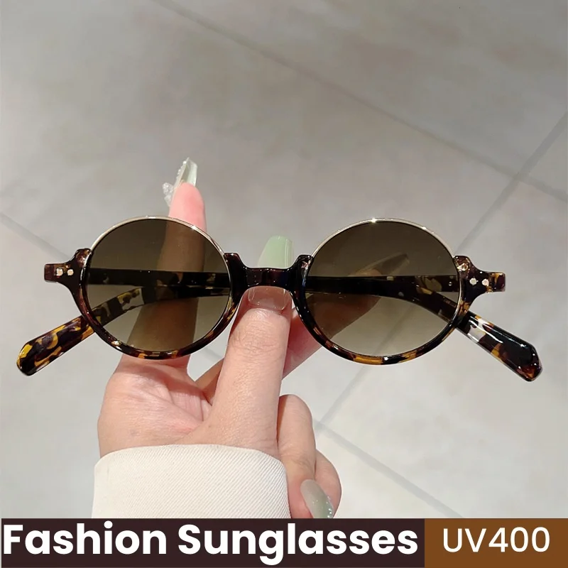 Retro Half Frame Round Sunglasses Trendy Punk Hip Hop Fashion Sunglasses Women's Fashion Street Shooting Trend Hundred UV400
Retro Half Frame Round Sunglasses Trendy Punk Hip Hop Fashion Sunglasses Women's Fashion Street Shooting Trend Hundred UV400