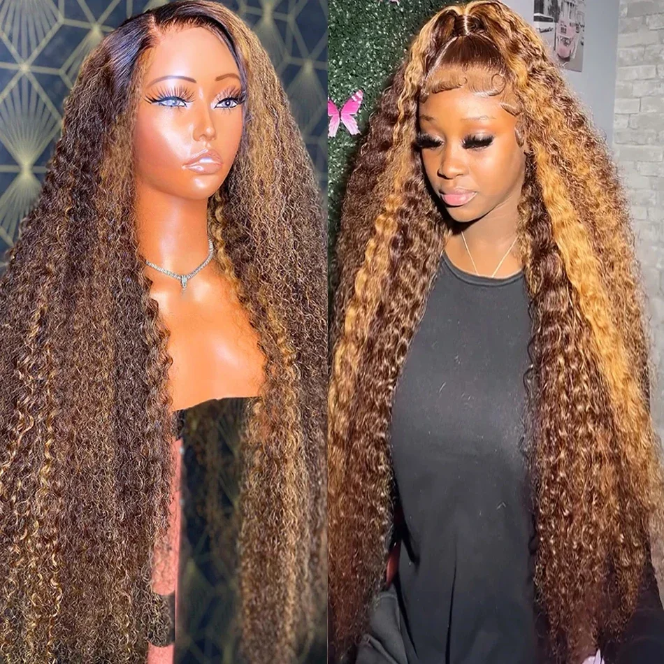 Deep Wave 20 Inch 250 Density 4/27 Highlight Ombre Colored Curly 7x5 Glueless Remy Human Hair Wig Pre Cut For Women On Sale 
Deep Wave 20 Inch 250 Density 4/27 Highlight Ombre Colored Curly 7x5 Glueless Remy Human Hair Wig Pre Cut For Women On Sale