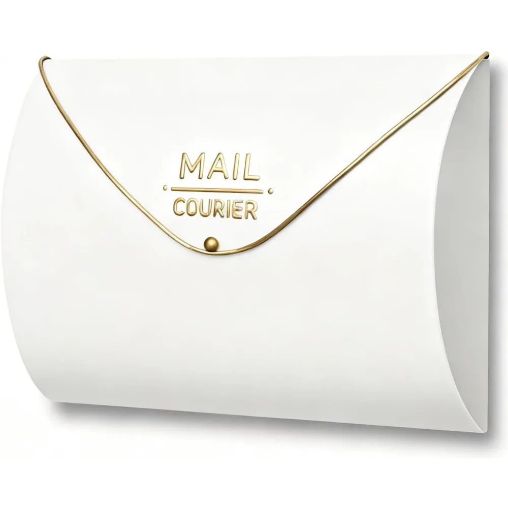 Waterproof Galvanized Steel Wall Mount Mailbox Large Capacity Outdoor Envelope Holder 13x10x4 Inch
Waterproof Galvanized Steel Wall Mount Mailbox Large Capacity Outdoor Envelope Holder 13x10x4 Inch