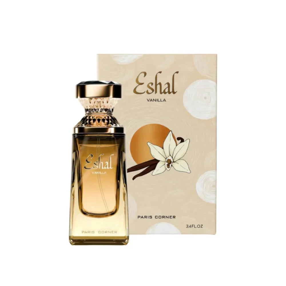 Arabian Eshal Eau De Toilette for Women 3.4 FL Oz Sweet Warm Sensual & Long-Lasting Fragrance
Arabian Eshal Eau De Toilette for Women 3.4 FL Oz Sweet Warm Sensual & Long-Lasting Fragrance