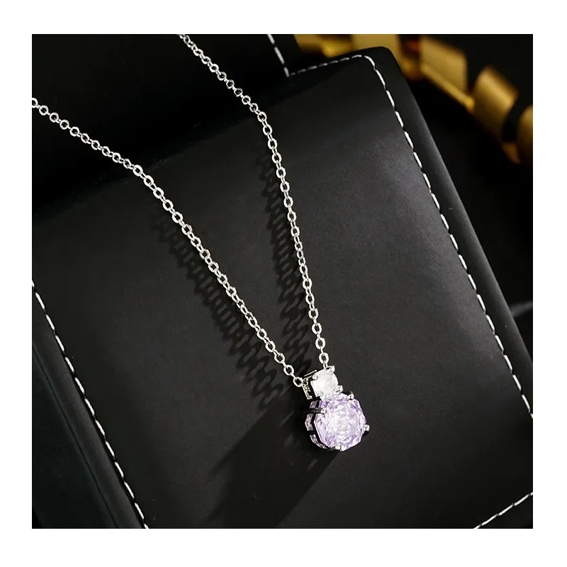 Light Luxury Exquisite Four-claw Simple Purple Zircon Stud Earrings Simple Exquisite Small Earrings Women
Light Luxury Exquisite Four-claw Simple Purple Zircon Stud Earrings Simple Exquisite Small Earrings Women