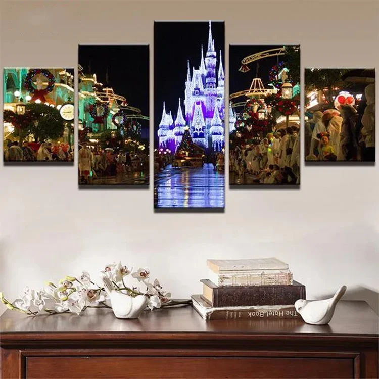 Ice Blue Castle 100CM framed decorative painting, printed poster, 5-pack castle building, home decoration painting poster
Ice Blue Castle 100CM framed decorative painting, printed poster, 5-pack castle building, home decoration painting poster