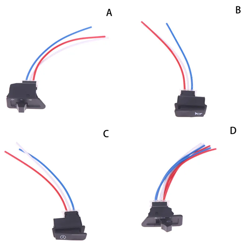 Electric Vehicle Switch Headlight Switch Turn Signal Turn signal Horn Switch Dimmer Switch Five Switches For Electric Vehicles
Electric Vehicle Switch Headlight Switch Turn Signal Turn signal Horn Switch Dimmer Switch Five Switches For Electric Vehicles