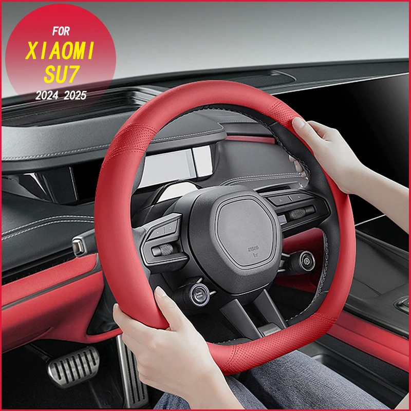 FOR XIAOMI SU7 2024 2025 Car interior decoration accessories, steering wheel cover, DIY protective cover
FOR XIAOMI SU7 2024 2025 Car interior decoration accessories, steering wheel cover, DIY protective cover