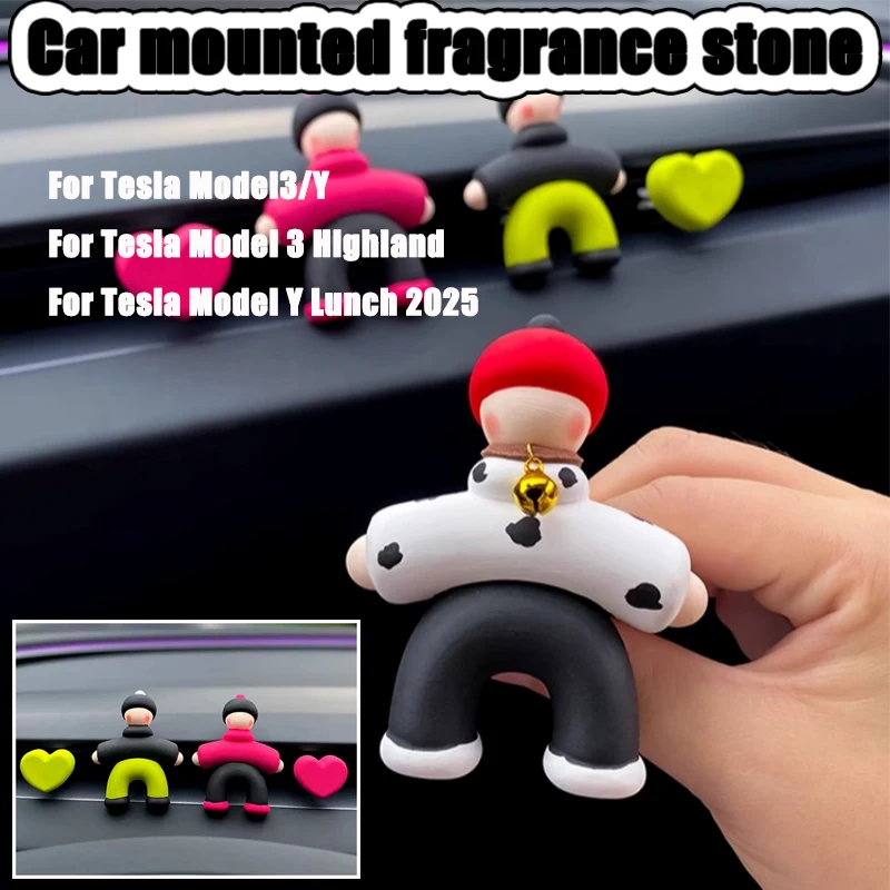 Lovely People Shaped Clips for Tesla Model3/Y Cute Car Air Outlet Perfume Clip Auto Air Freshener Clip Scent Aroma Accessories
Lovely People Shaped Clips for Tesla Model3/Y Cute Car Air Outlet Perfume Clip Auto Air Freshener Clip Scent Aroma Accessories