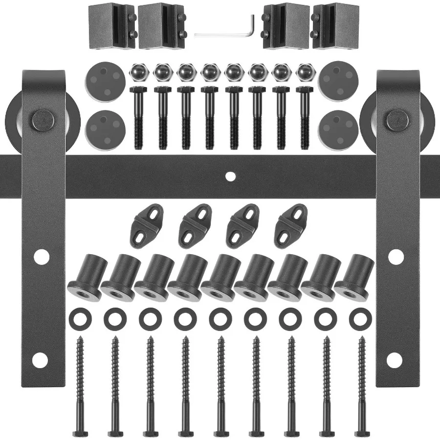 Sliding Barn Door Hardware Kit 11FT Barn Door Kit 330LBS LoadBearing Double Barn Door Hardware Kit Carbon Steel Barn Door Trac
Sliding Barn Door Hardware Kit 11FT Barn Door Kit 330LBS LoadBearing Double Barn Door Hardware Kit Carbon Steel Barn Door Trac