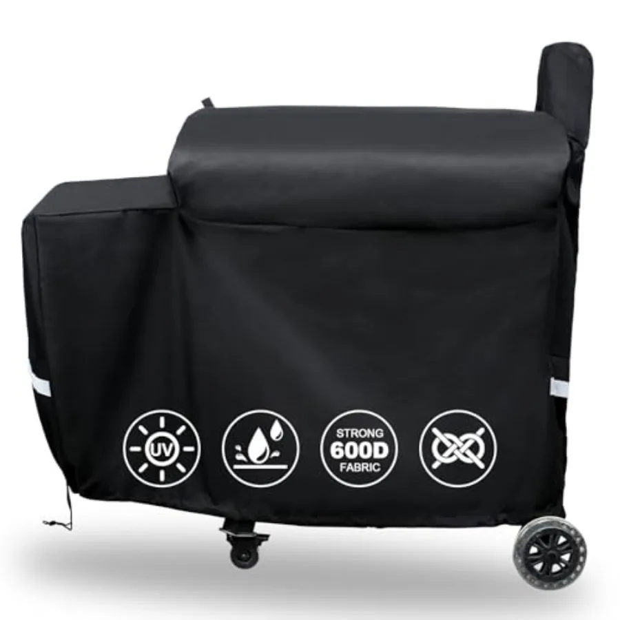 Grill Cover for rectec -1250 RT-700 and RT-680 Wood Pellet Grills - Heavy Duty Premium Waterproof Fade Resistant Outdoor BBQ Gr
Grill Cover for rectec -1250 RT-700 and RT-680 Wood Pellet Grills - Heavy Duty Premium Waterproof Fade Resistant Outdoor BBQ Gr