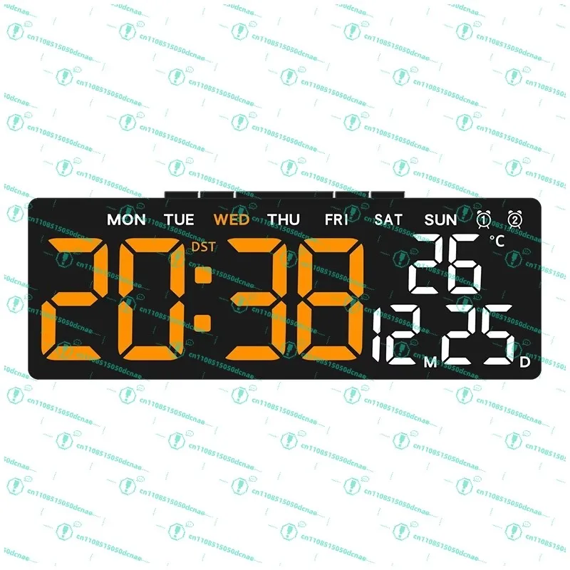 Desk Clock - USB Charging Port, Dual Display in Sleek Black Case
Desk Clock - USB Charging Port, Dual Display in Sleek Black Case