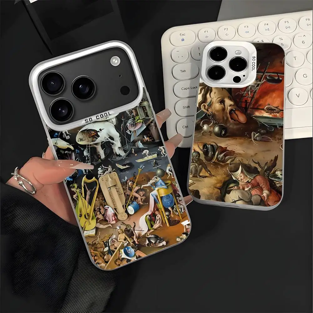 H-Hieronymus Bosch Painting Phone Case For iPhone 17,16,15,14,13,12,11,Pro,XS,Max,Plus,Mini,SE4,E White Matte Shockproof Cover
H-Hieronymus Bosch Painting Phone Case For iPhone 17,16,15,14,13,12,11,Pro,XS,Max,Plus,Mini,SE4,E White Matte Shockproof Cover