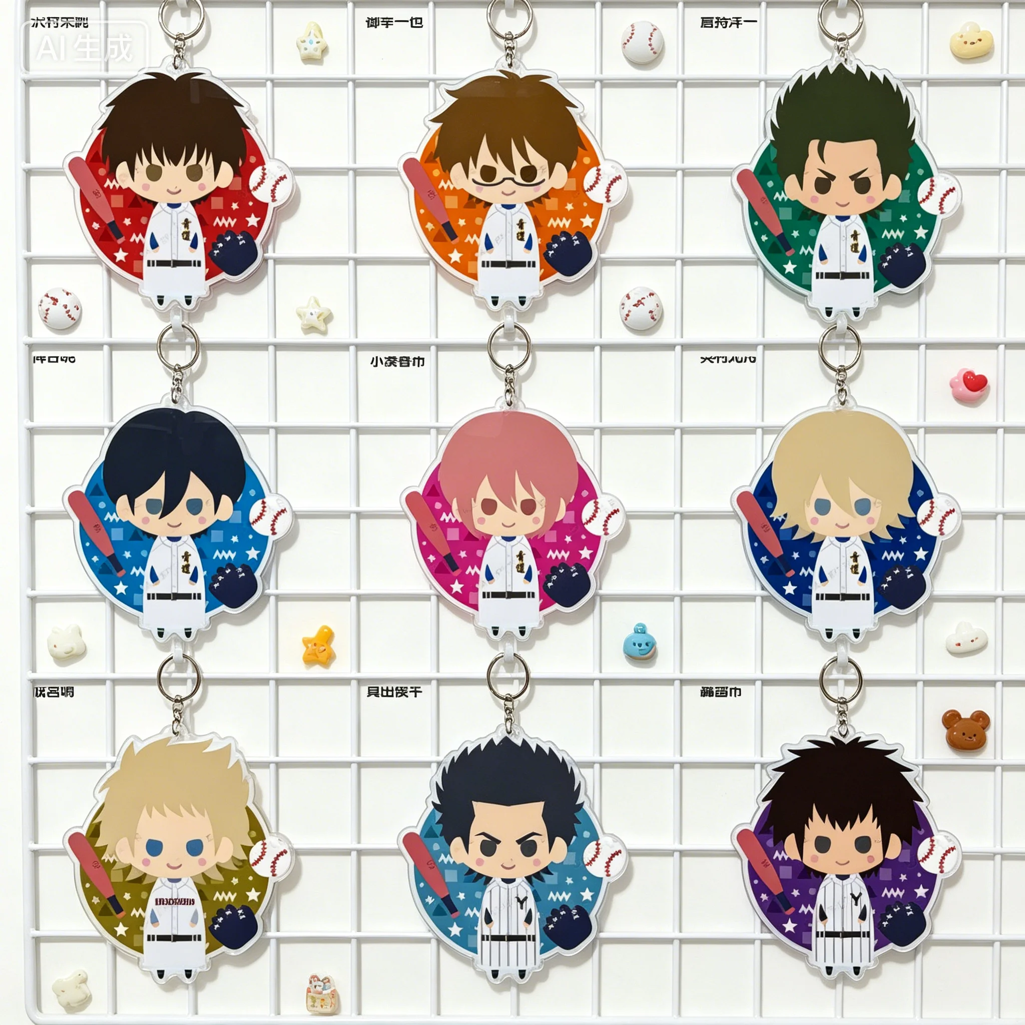 Baseball anime Ace of Diamond act II Sawamura Eijun Q-style Acrylic Pendant Keychains bag decorations Holiday Gifts
Baseball anime Ace of Diamond act II Sawamura Eijun Q-style Acrylic Pendant Keychains bag decorations Holiday Gifts