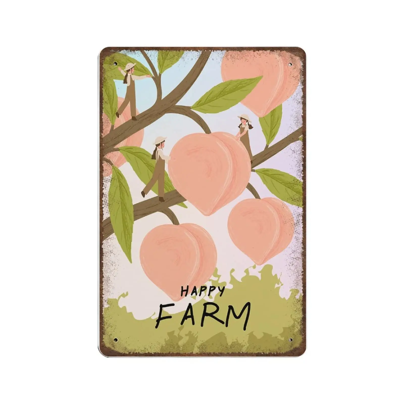 Antique Durable Thick Metal Sign,Peach Tin Sign,Vintage Wall Decor,Novelty Signs for Home Kitchen Cafe Bar Man Cave,Size 8x12 In
Antique Durable Thick Metal Sign,Peach Tin Sign,Vintage Wall Decor,Novelty Signs for Home Kitchen Cafe Bar Man Cave,Size 8x12 In