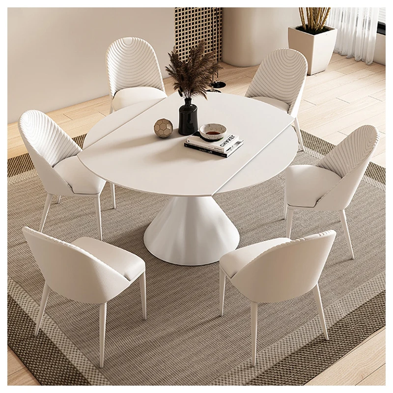 Rock Slab Simple Modern Round Dining Table Furniture Extendable Dining Table Small Home Dining Table Set
Rock Slab Simple Modern Round Dining Table Furniture Extendable Dining Table Small Home Dining Table Set